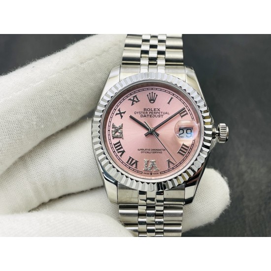 Datejust 126334 41mm Jub SS/SS Pink /Rmn VRF A3235